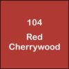 104 Red Cherrywood