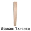 Square Tapered