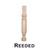 Reeded