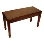 Jansen Grand Wood Top Bench