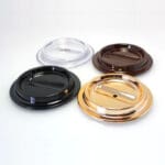Jansen Lucite Caster Cups