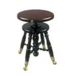 Jansen Wood Top Claw Foot Stool