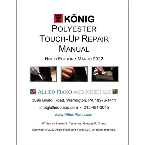 Polyester Touch-Up Repair Manual Ninth Addition