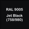 RAL 9005 Jet Black
