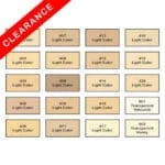 Konig Set 100 Natural Tone Assortment Clearance